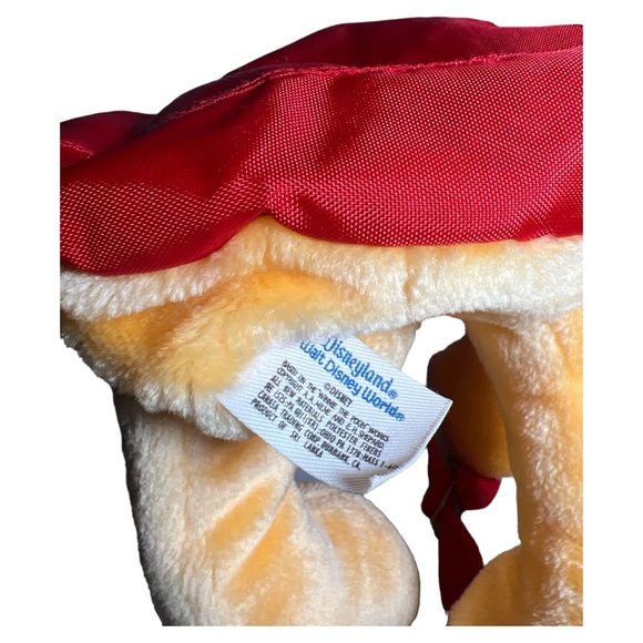 Vintage Disney World Disneyland Winnie the Pooh  Stuffed Animal Plush Backpack - Picture 6 of 9